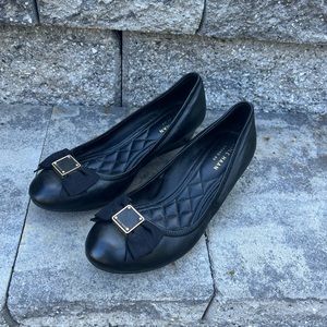 Cole Haan bow wedges